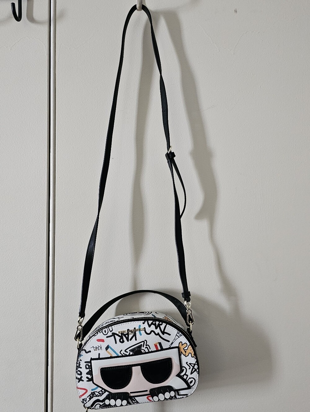 Karl Langerfeld Paris Graffiti Handbag